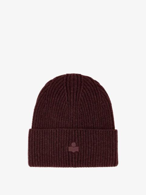 Isabel Marant Isabel Marant Mayers Cotton Wool Blend Hat Purple