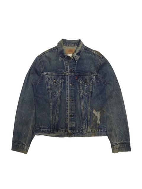 Levi's Vtg Distress Levis Type III Trucker Denim Jacket Button No52
