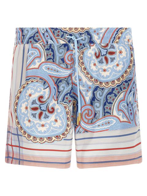 Etro Men Paisley Swimsuit