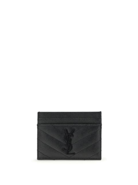 SAINT LAURENT Saint Laurent Women Leather Card Holder