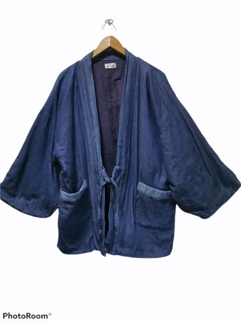 Other Designers Japanese Brand - Kimono Cardigan Indigo Norogi