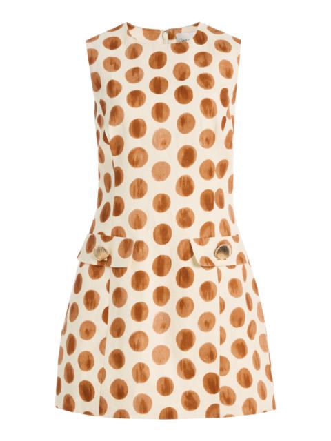 Cara Cara Posie Linen Dress brown