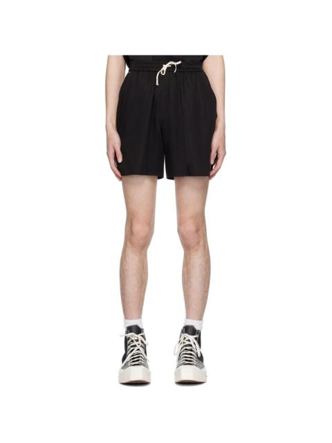 Small Talk Studio Black Drawstring Shorts