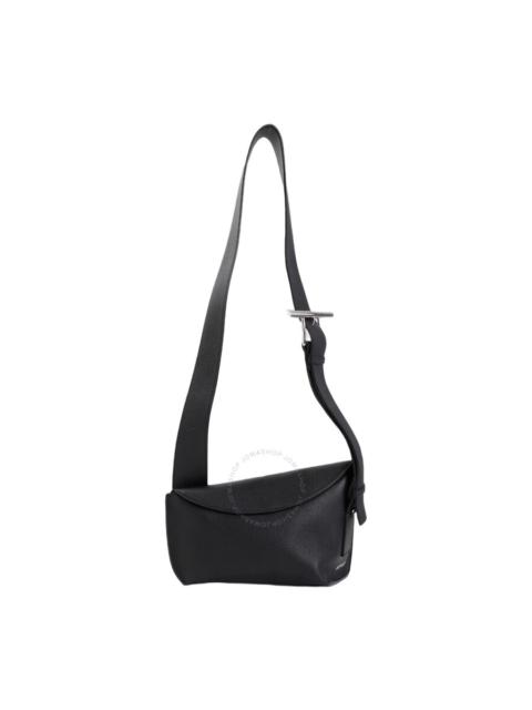 Alexander McQueen Alexander McQueen Black/Silver Ladies T-bar Sling Bag