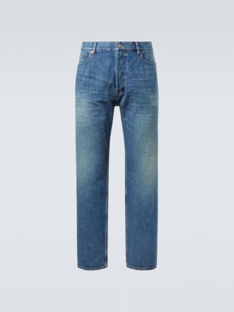 Mick mid-rise straight jeans