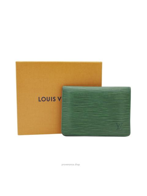 Louis Vuitton Louis Vuitton 2ID Wallet - Green Epi Leather