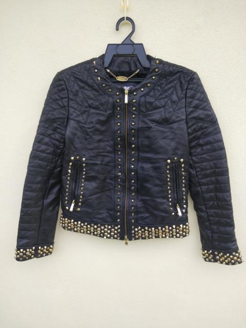Other Designers 💥 Rare Vintage Just Cavalli Leather Jacket