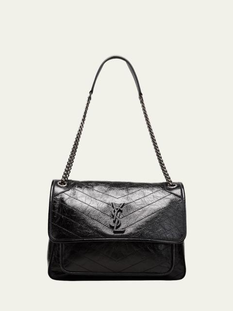 SAINT LAURENT Niki Monogram YSL Large Flap Shoulder Bag