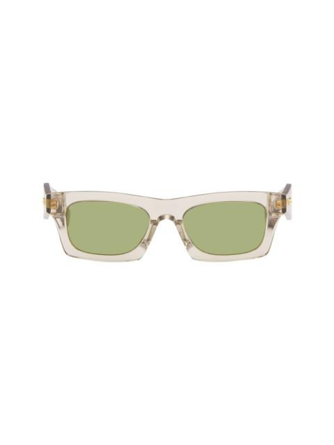 Bottega Veneta Beige Ribbon Sunglasses