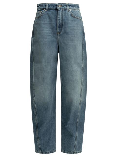 Givenchy Givenchy Cocoon Wide-leg Jeans Light Blue