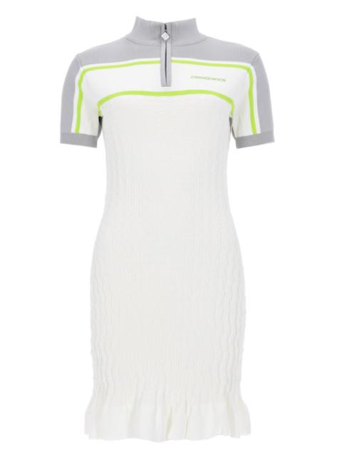 CASABLANCA POLO SHIRT DRESS TENNIS WITH LOGO