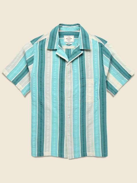 Portuguese Flannel Punta Camp Shirt - Green