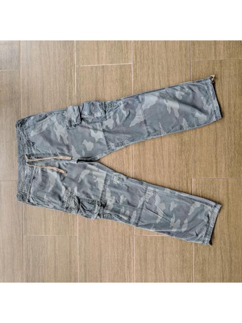 Other Designers Vintage Japanese Camo Faded Multipocket Cargo Pants