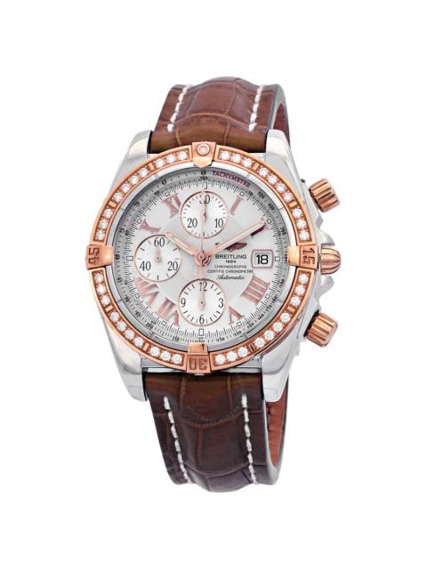 BREITLING Breitling Chronomat Evolution Chronograph Automatic Chronometer Diamond Silver Dial Men's Watch C133