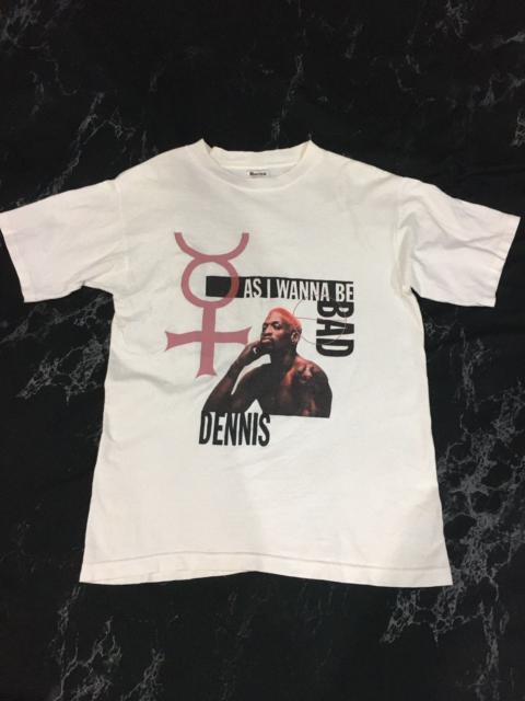 Other Designers Band Tees × Vintage - Vintage Rodman as i wanna be bad tshirt