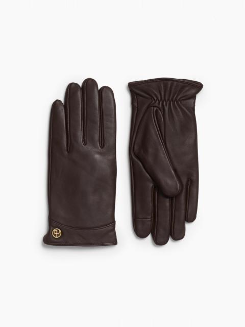 rag & bone Joni Cashmere-Lined Leather Gloves