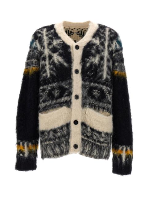sacai Patterned sweater