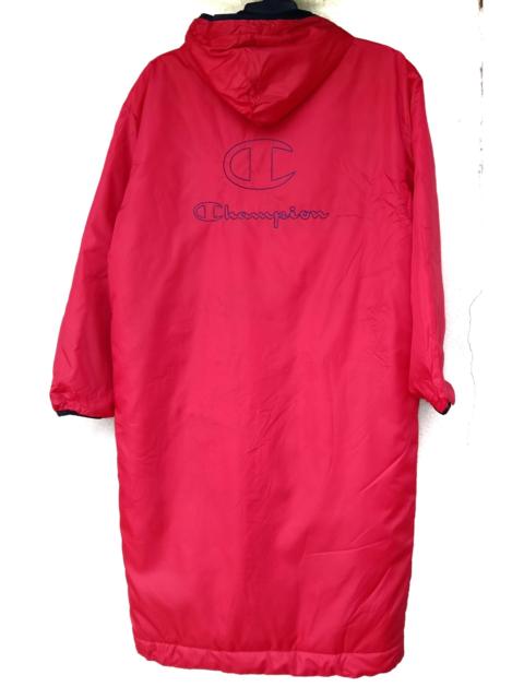 Champion Champion puffer Long Jacket Big Logo