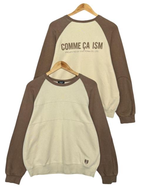 Other Designers Comme Ca Ism Japan Designer Spellout Beige Sweatshirt