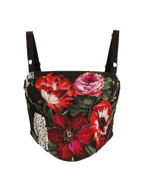 Dolce & Gabbana floral-print top