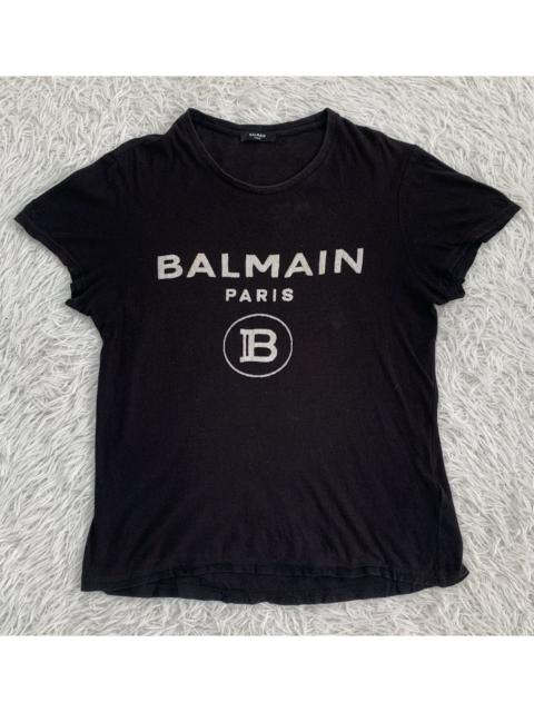Balmain Balmain Tee Big Logo Made in France