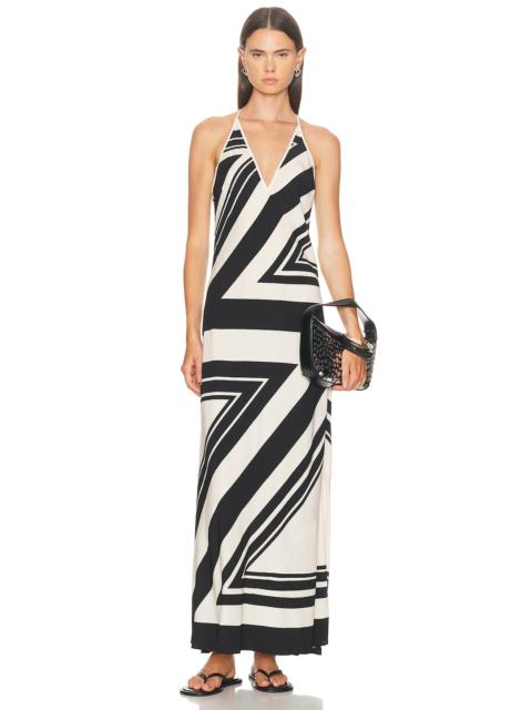 SIR. Pietra V Neck Slip Dress