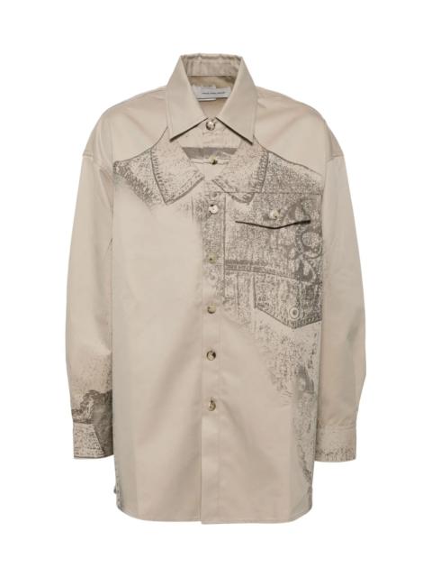 FENG CHEN WANG TROMPE LOEIL SHIRT