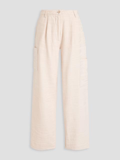 Missoni Cotton-jacquard cargo pants