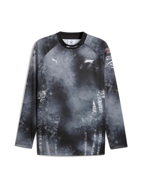PUMA PUMA Formula 1® Long Sleeve Graphic T-Shirt in Puma Black at Nordstrom