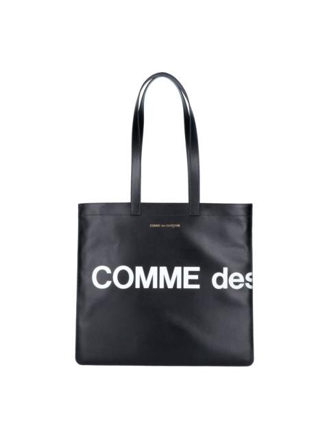 Comme Des Garçons Logo Tote Bag