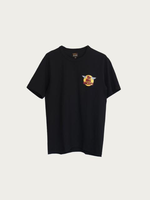 The Real McCoy's Logo Tee - Black