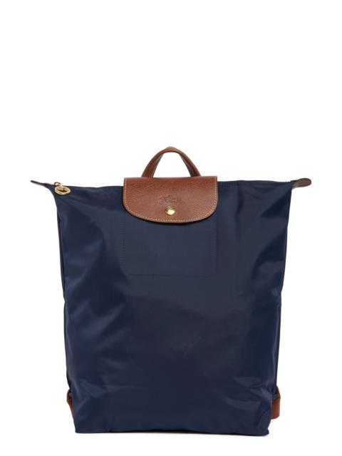 Longchamp Longchamp Medium Le Pliage Backpack in Navy at Nordstrom