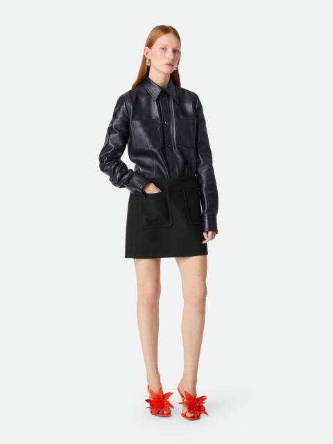 Bottega Veneta Double Cotton Skirt