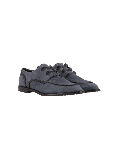 Tod's Tods Womens Blue Sneaker, Size 7