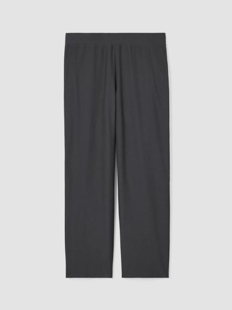 EILEEN FISHER Washable Stretch Crepe Straight Pant
