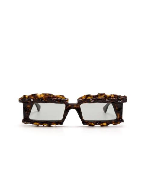 Kuboraum X21 RECTANGLE-FRAME SUNGLASSES