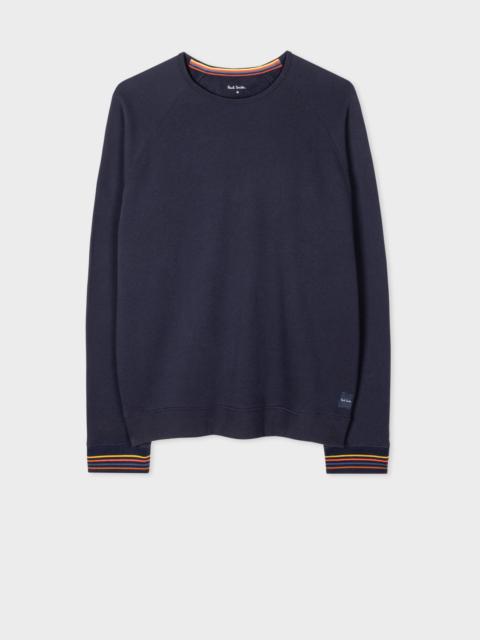 Paul Smith 'Artist Stripe' Cuff Long-Sleeve Lounge Top