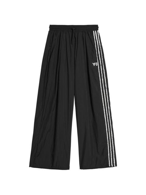 Y-3 Y-3 Logo-print  3-stripe Trousers