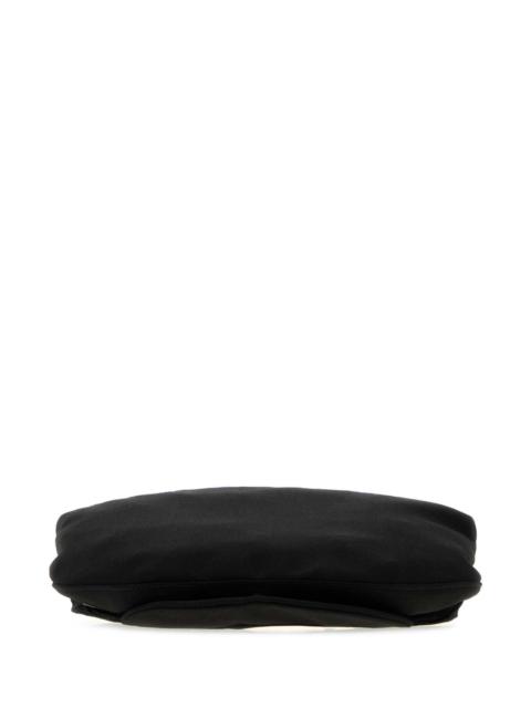 Prada Prada Men Black Gabardine Hat