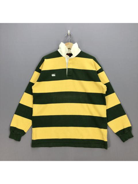 Other Designers Vintage - Canterbury T Shirt All Black Canterbury Rugby Stripe Tee