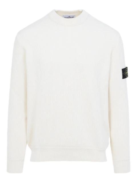 Stone Island Ribbed Soft Organic Cotton Crewneck