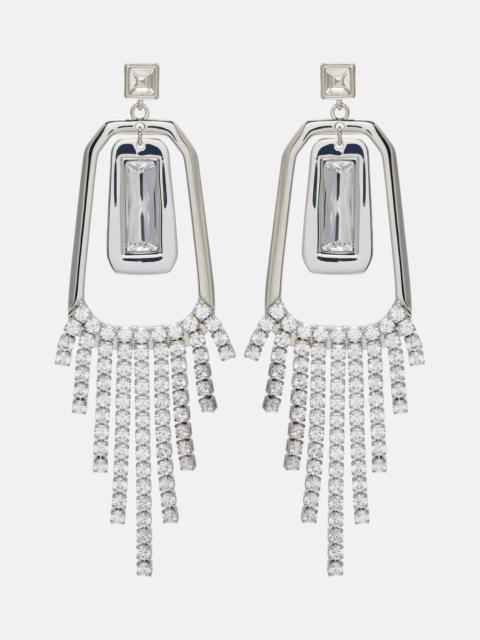 REBECCA VALLANCE Embellished pendant earrings
