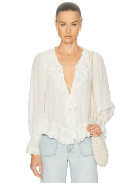 LoveShackFancy Avee Top