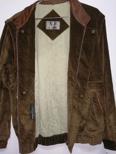 Other Designers Designer - Egon Von Furstenberg Corduroy Jacket & Vest Combine
