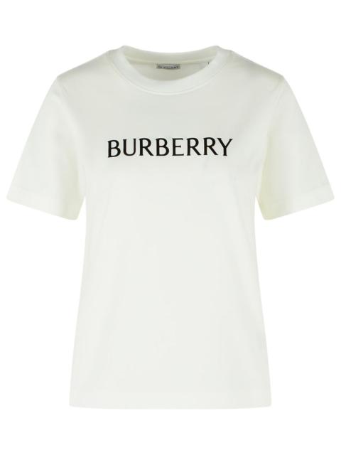 Burberry Burberry 'Frankie' White Cotton T-Shirt Women
