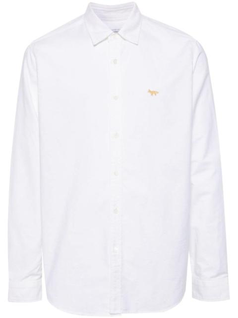 Junya Watanabe MAN x Maison KitsunÃ© logo-embroidered shirt