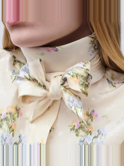 Dior Dior Secret Garden Adjustable Bow Tie Collar