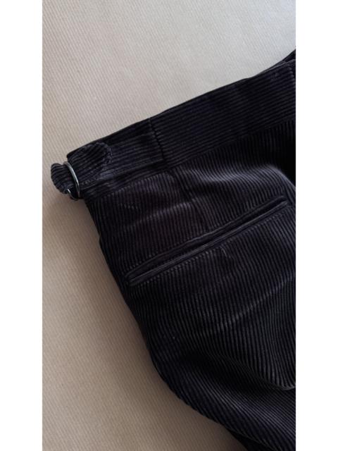 AURALEE aa . 3 . AS NEW . WASHED CORDUROY TAPERED SLACKS . A8AP02FN