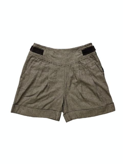 Other Designers MAX&Co. - MAX & CO HOUNDSTOOTH PATTERN SHORT TROUSERS #7279-125