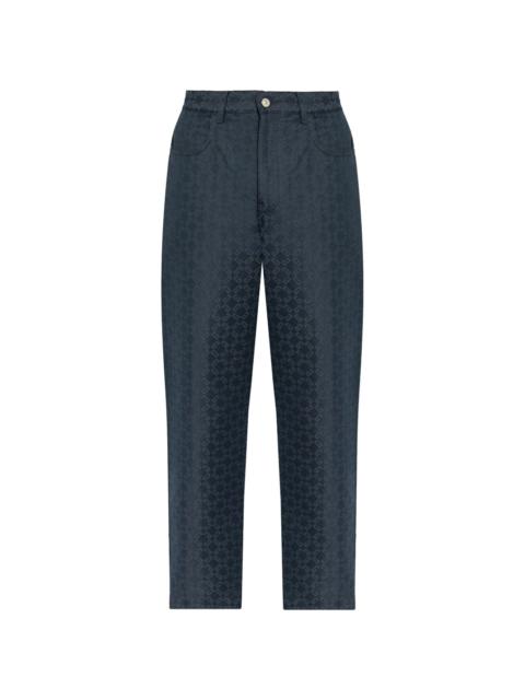 monogram jeans